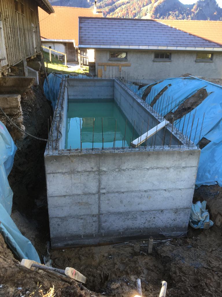 Betonwand