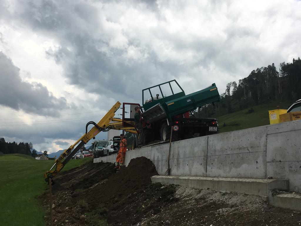 Baggerarbeit